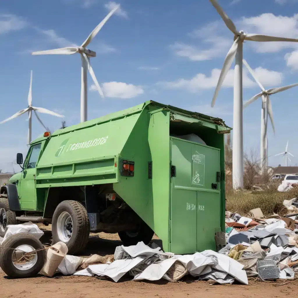 Junk Removal Reimagined: Embracing Renewable Energy Alternatives