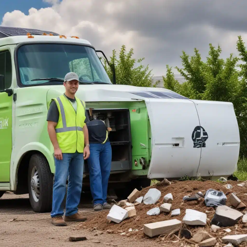 Junk Removal Reimagined: Embracing Renewable Energy Solutions